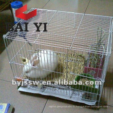 Cages d&#39;animaux en acier inoxydable pour lapin